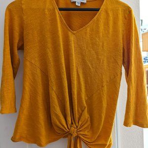 Amour Vert Tie in Front 3/4 Sleeve